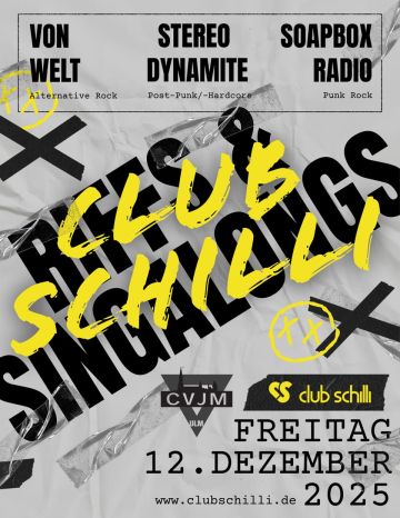 Tickets für Von Welt, Stereo Dynamite & Soapbox Radio am 12.12.2025 - Karten kaufen